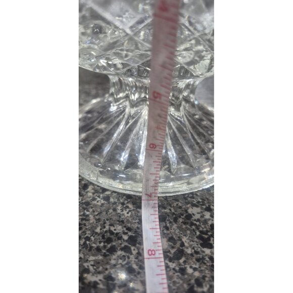 VINTAGE ANCHOR HOCKING "WEXFORD" LARGE CLEAR GLASS FRUIT/ SERVING BOWL - Picture 8 of 8